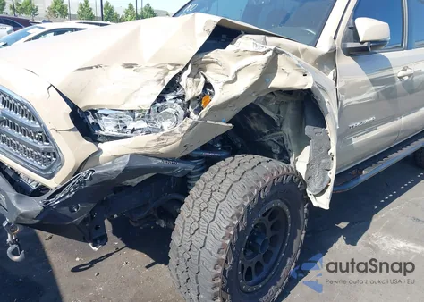 2017 Toyota Tacoma Dbl Cab/Sr/Trdspt/Or/Pro from USA, damaged, VIN 3TMCZ5AN4HM055411